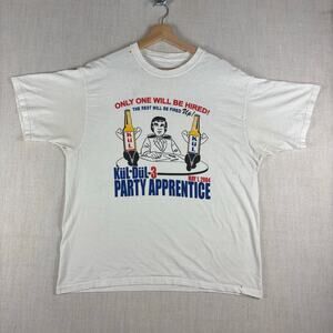 Vintage Donald Trump The Apprentice Obscure Kul Beer Wisconsin Parody XL Shirt